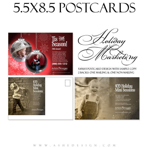 5.5x8.5 Marketing Post Card - Ornamental