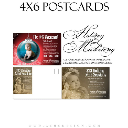 4x6 Marketing Post Card - Ornamental